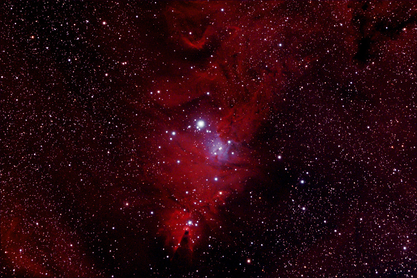 Cone Nebula by Marshall Faintich